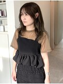 透明感カラー!レイヤーカット