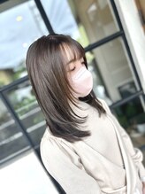 モルフォ ヘアー プロダクト(Morpho Hair Product) レイヤーカット☆オリーブカラー