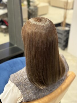 プレビア 上尾店(PREVIA) 髪質改善カラー☆アッシュベージュ