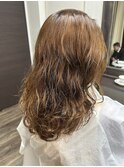 デジタルパーマ　ロング