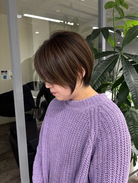 ジービージー(GBG) くびれショートボブ40代50代グレイカラー白髪染め白髪ぼかし