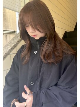 バンカ(banca.) ブリーチなしダブルカラー×まろやかbeige