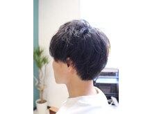 髪きる、ところ。