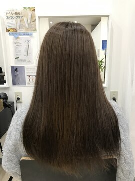 ビーズカラーイオン 酒田南店 春カラーアンバーベージュ11/4