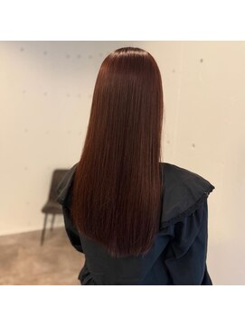 アオ(ao.) ピンクブラウン/艶髪/超音波髪質改善