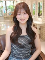 ヘア ルミナス バイ フォルテ(HAIR LUMINAS by FORTE)&nbsp;縮毛矯正/ストレートパーマ/くびれヘア/アプリコットオレンジ