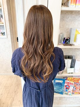キャアリー(Caary) 福山市美容院Caary 暖色系 ウォームベージュカラー 20代 30代
