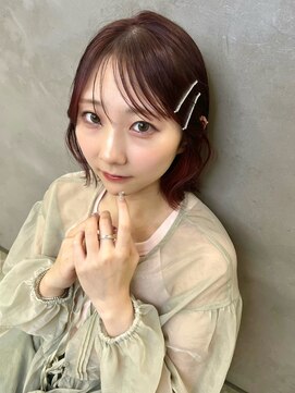 ダリー 菊水店(Dali) #チェリーレッド#ボブヘア#ことは