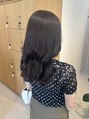 ルブランヘアギャラリー(Le blanc hair gallery)&nbsp;透明感のある艶髪カラー◎髪質改善//縮毛矯正/透明感カラー