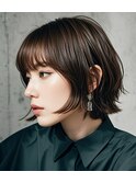 ハイライトくびれボブセミロングクラゲヘアショートウルフ