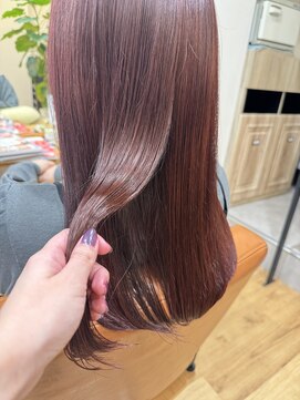 カット、カラー、トリートメント