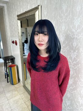 ヘアスタジオ アルス 御池店(hair Studio A.R.S) タッセルボブウルフボブオリーブグレージュハッシュカット