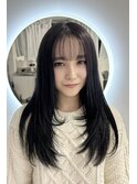ゆるふわロング×レイヤーカット×簡単セット