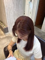 ロッカ ヘアーイノベーション(rocca hair innovation)&nbsp;ワンカラーでできるボルドーレッド