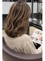 ルノン イオンモール佐久平店&nbsp;ロング×ハイライト×髪質改善トリートメント