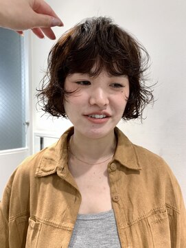 ナヌーク シブヤ(nanuk shibuya) ボブレイヤーパーマ