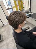 “横顔まで盛れる”韓国風ナチュラルセンターパート