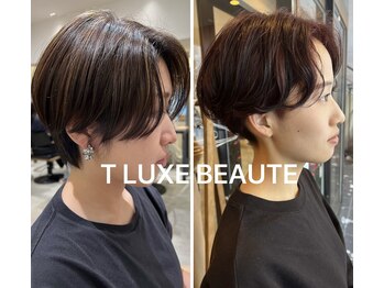 ティー リュクスボーテ(T LUXE BEAUTE)の写真/季節に合わせてスタイルチェンジ!この春のオススメは華やかショート*イメージを変えたい方におすすめ♪