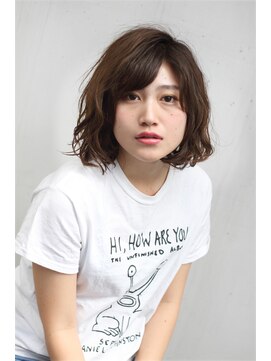 モッズ ヘア 新宿サウス店(mod's hair) 甘辛MIXなラフボブ