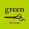 ヘアーデザイン グリーン(hair design green)のお店ロゴ