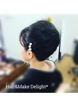 ヘアーアンドメイク ディライト(Hair&Make Delight) 和装アップヘア