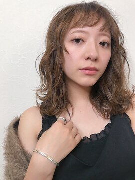 フロート 小阪店(float) 秋服に合うミディアム巻き。