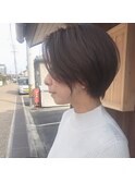 あたまのかたちがきれいになるショートとボブのあいだ
