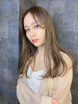 シーク 天神(SEEK)&nbsp;【SEEK】ヴェールベージュ×セミロングヘアー