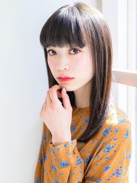 マーブルトウキョウネオリーブ(marbles tokyo neolive) 《MARBLES三軒茶屋》☆ワンレンミディ×ぱっつんバング☆