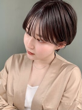 ノラ ギンザ(NORA GINZA) 【20/30/40代にオススメ】大人ヘルシー暗髪ショート**