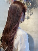 スラン(sran hair and spa) くすませチェリーpink