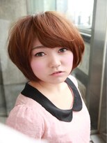 ヘアースペース 練馬店(hair space COCO)&nbsp;カーキベージュ＆ショートスタイル