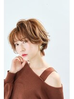 ヘアサロン アティリー(Hair Salon Attirer) 西梅田/ボブ/グレーベージュ/白髪ぼかし【Attirer飯田裕之】