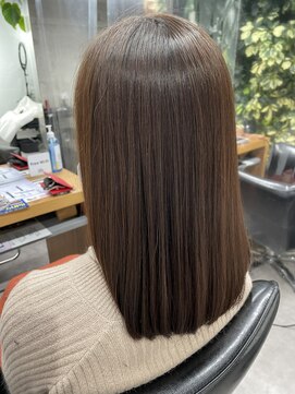 シェル 吉祥寺(shell) うるツヤストレート_ダメージレス縮毛矯正