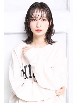 クラッチムク 博多口(CLUTCH muk.) オッジィオット ショコラベージュ 外ハネボブ こなれミディ