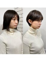 メモリーズ 銀座(Memories)&nbsp;ショートボブ/大人巻き/ぷつっとボブ/ナチュラルモード/銀座駅