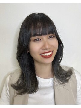 ジョリエス 目白店(Joliesse) 韓国風顔まわりカット×グレージュグラデーション