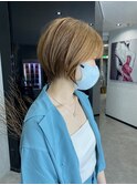 丸みショート