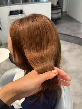 ジラソル(girasol) 酸性ストレート 艶ロング