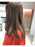 前のブリーチ履歴でつくるミルクティーベージュ
