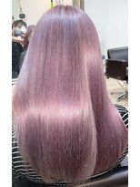 リッシュ ユーカリが丘店(Lish) ホワイトパープルピンクアッシュ
