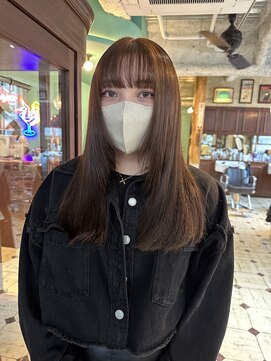 スリー(three) ブラウンカラー