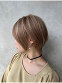 20代30代大人可愛い前髪チョコレートカラー大人ガーリーレイヤー