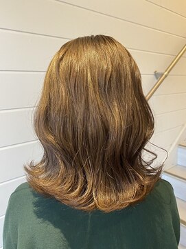 エルベ  茨大前店(elve) 愛され可愛いミルクティーベージュ☆