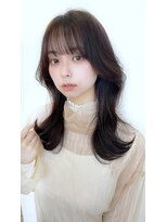 エールバイボヌール(Ere by Bonheur)&nbsp;stylist山本)韓国風小顔デザインスタイル♪