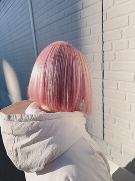 レレ(Le'Le') ホワイトピンク ミニボブ