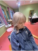 ホワイトベージュカラー!!