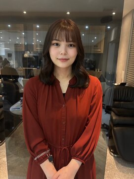 ジーナ 北千住ミルディス通り(Zina) くびレイヤーロンググレーベージュ【Zina北千住ミルディス通り】