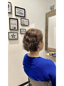 ログスラッシュ(LOG/) 白髪ぼかしハイライト×ボブ♪