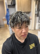 ロザ(ROZA)&nbsp;ツイストパーマ+ハイライトメッシュ